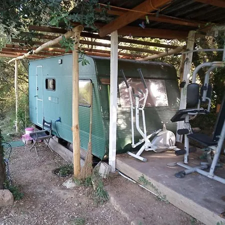 Campsite Hebergements Bohemes Pleine Nature Gignac (Herault)
